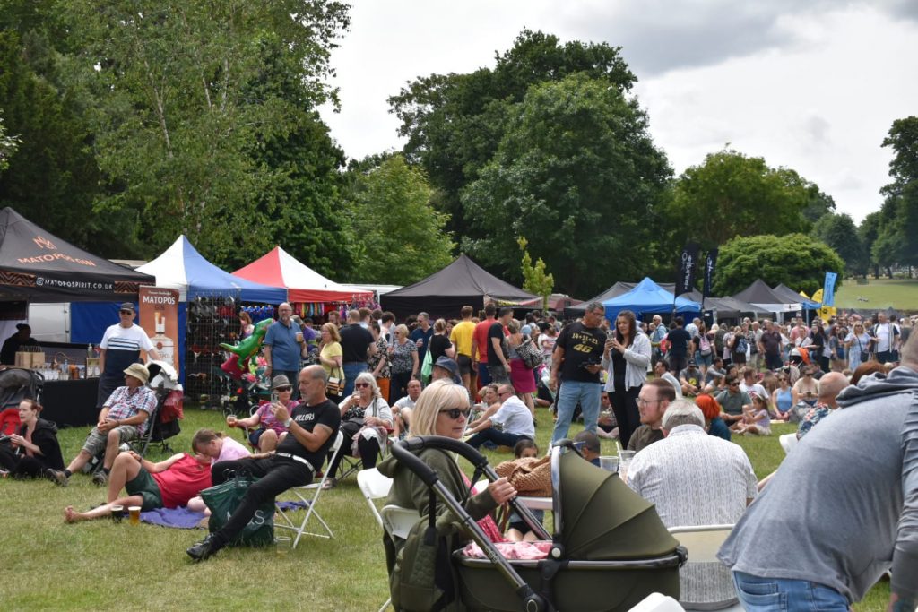 colchester food and drink festival crowd
